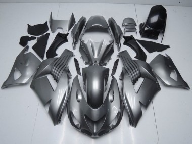 Carénages Moto Kawasaki ZX14R ZZR1400 2006-2011 - Gris Brillant Vendre