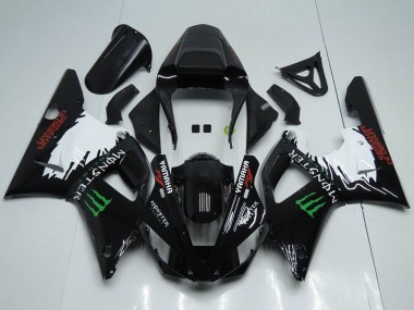 Carénages Moto Yamaha YZF R1 2000-2001 - Noir Brillant Blanc Rouge Vert Monstre Vendre