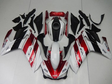 Kits Carénage Moto ABS Yamaha YZF R3 2015-2018 - Blanc Rouge Noir Vendre
