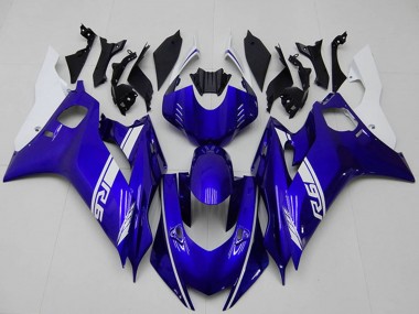 Carénages Moto Yamaha YZF R6 2017-2023 - Blanc Bleu Vendre