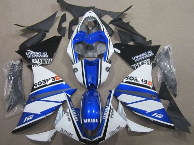Carénages Moto Yamaha YZF R1 2000-2001 - Blanc Bleu Noir ENEOS Vendre