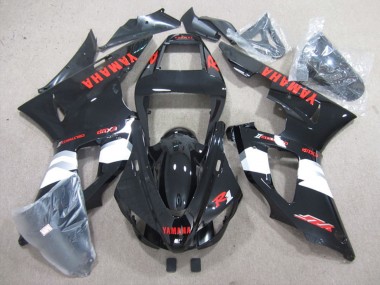 Carénages Moto Yamaha YZF R1 2009-2011 - Noir Brillant Blanc Rouge Vendre
