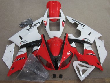Carénage Moto Yamaha YZF R1 2009-2011 - Blanc Rouge Noir Vendre