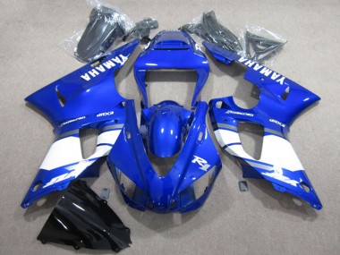 Carénage Moto Yamaha YZF R1 2009-2011 - Bleu Blanc Vendre