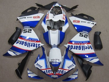 Carénages Moto Yamaha YZF R1 2012-2014 - Blanc Bleu Rouge Noir Fimer Sterilgarda Vendre