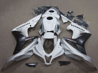 Kits Carénage Moto ABS Honda CBR600RR 2007-2008 - Blanc Noir Mat Vendre