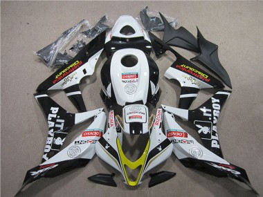 Carénages Moto Honda CBR600RR 2007-2008 - Blanc Or Noir Brillant PlayBoy HRC Vendre