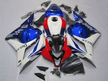 Carénages Moto Honda CBR600RR 2009-2012 - Blanc Rouge Bleu Dream Vendre