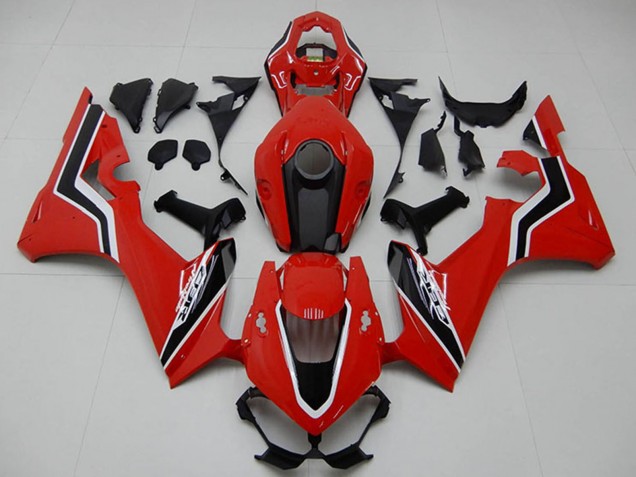 Carénage Moto Honda CBR1000RR 2017-2024 - Rouge Noir Blanc