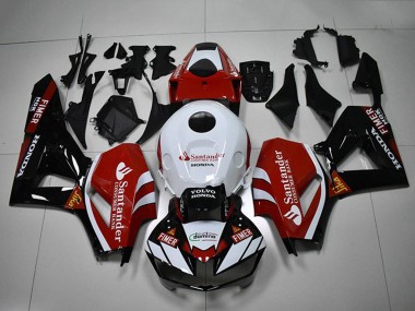 Carénages Moto Honda CBR1000RR 2012-2016 - Blanc Rouge Noir Brillant Santander Vendre