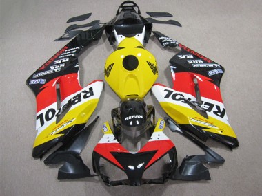 Carénage Moto Honda CBR1000RR 2004-2005 - Jaune Blanc Rouge Noir Brillant Repsol Vendre