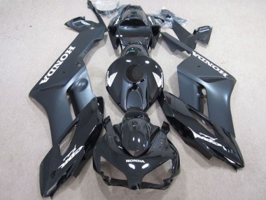 Carénages Moto Honda CBR1000RR 2004-2005 - Noir Brillant Noir Mat Blanc Décalque Vendre
