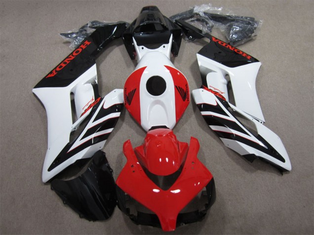 Carénage Moto Honda CBR1000RR 2004-2005 - Blanc Rouge Noir Brillant