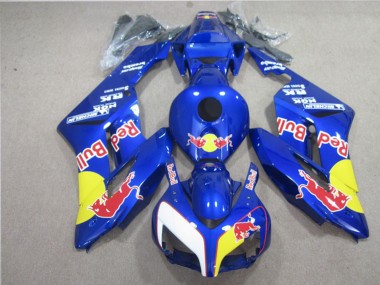 Carénages Moto Honda CBR1000RR 2004-2005 - Bleu Jaune Blanc Red Bull Vendre