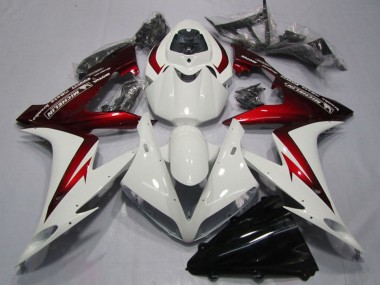 Carénages Moto Honda CBR1000RR 2004-2005 - Blanc Rouge Vendre