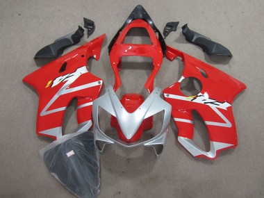 Kits Carénage Moto ABS Honda CBR600 F4i 2001-2003 - Argent Rouge Vendre
