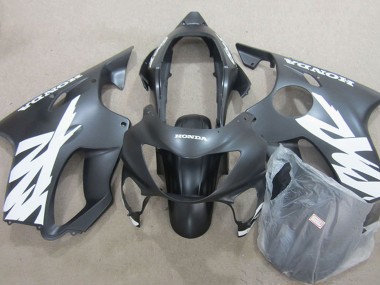 Carénages Moto Honda CBR600 F4 1999-2000 - Noir Mat Rouge Décalque Vendre