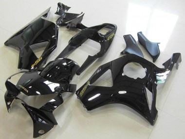 Carénages Moto Honda CBR900RR 954 2002-2003 - Noir Brillant Or Décalque Vendre
