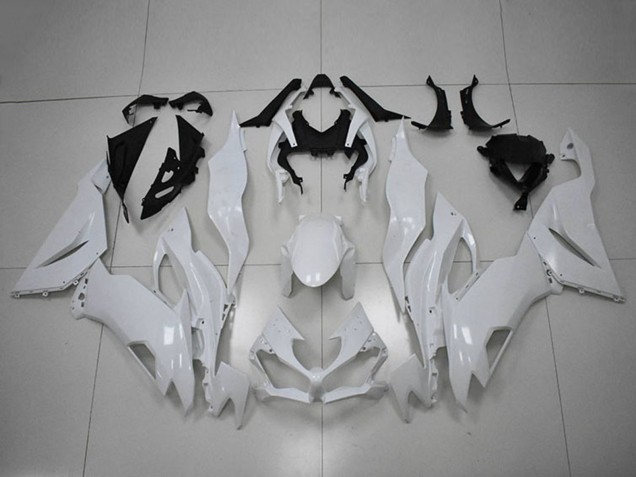 Carénages Moto Kawasaki ZX6R 2019-2022 - Blanc