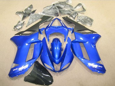 Carénages Moto Kawasaki ZX6R 2007-2008 - Bleu Ninja 636 Vendre