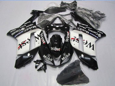Carénages Moto Kawasaki ZX6R 2007-2008 - Noir West Mobil Vendre