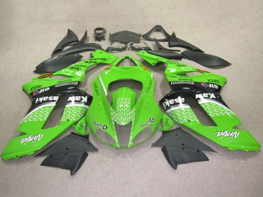 Carénages Moto Kawasaki ZX6R 2007-2008 - Vert Touch4 4 Vendre
