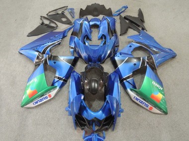 Carénages Moto Suzuki GSXR 1000 2009-2016 - Bleu Vert JOMO Vendre