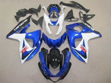 Carénages ABS Suzuki GSXR 1000 2009-2016 - Blanc Bleu Noir Vendre