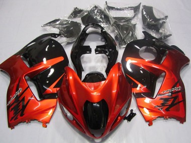 Carénages Moto Suzuki GSXR 1300 Hayabusa 1996-2007 - Orange Noir Vendre