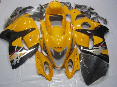 Carénages Moto Suzuki GSXR 1300 Hayabusa 2008-2020 - Jaune Noir Vendre