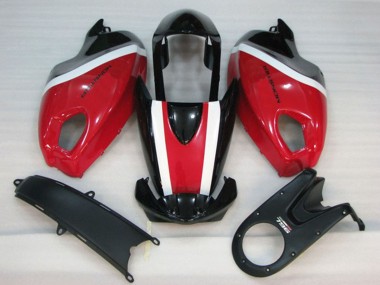 Kits Carénage Moto Ducati Monster 696 2008-2012 - Blanc Rouge Noir Brillant Vendre