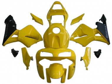 Carénages Moto Honda CBR600RR 2003-2004 - Jaune Noir Vendre