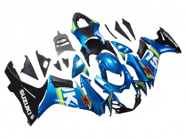 Carénages Moto Suzuki GSXR 600/750 2011-2024 - Bleu Blanc Vert Noir Vendre