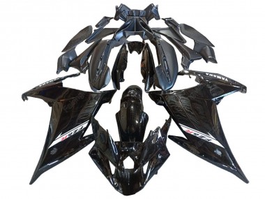 Carénages Moto Yamaha FZ6R 2009-2015 - Noir Brillant Vendre