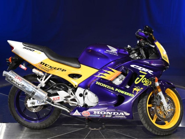 Carénages Moto Honda CBR600 F3 1995-1996 - Jaune Argent Bleu